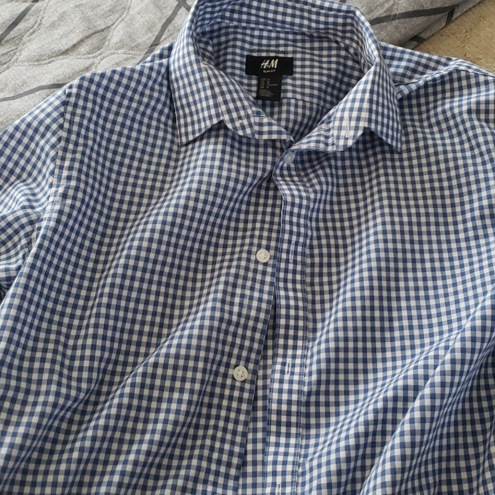 H&M dress shirt slim fit